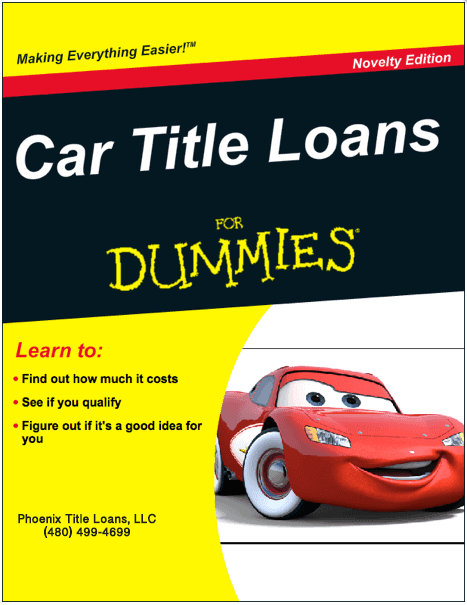 Auto Title Loans 101 for Dummies