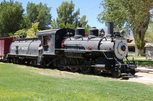 About Casa Grande Southern Pacific Engine Car similar to one that would go through Casa Grande in the 1800's.