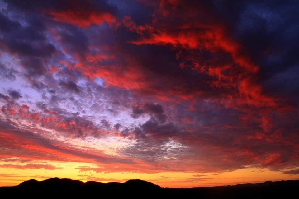 Sunset In Casa Grande, AZ