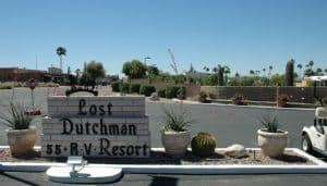 Lost Dutchman RV Resort Apache Junction 85120