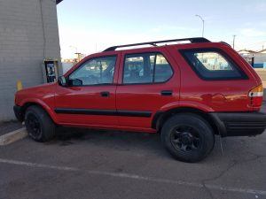 Isuzu Title Loans - 1998 Isuzu Rodeo Approved Over 500 Dollars - Phoenix Title Loans