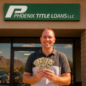 Quick cash loan services at Phoenix Title Loans LLC in Phoenix, Arizona.