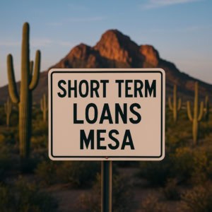 short term loans mesa