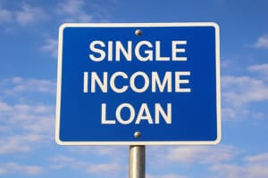 single income loan